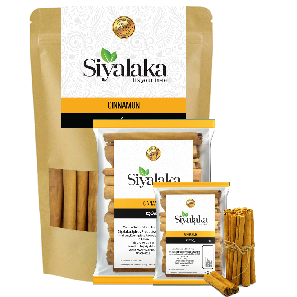 Cinnamon Sticks Siyalaka Spices Products